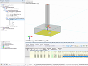 Design ratio for the serviceability limit state design for highly eccentric loading of a concrete foundation