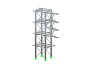 The Rocchette Castle project showcases a contemporary tower integrated into the historic structure using RFEM 6 for modeling and analysis.