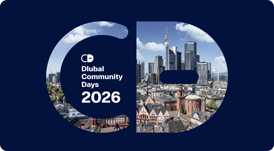 Event announcement for Dlubal Community Days in Frankfurt, highlighting community awards and activities.