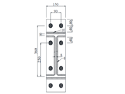 Fig. 2 - Endplate/Bolt configuration
