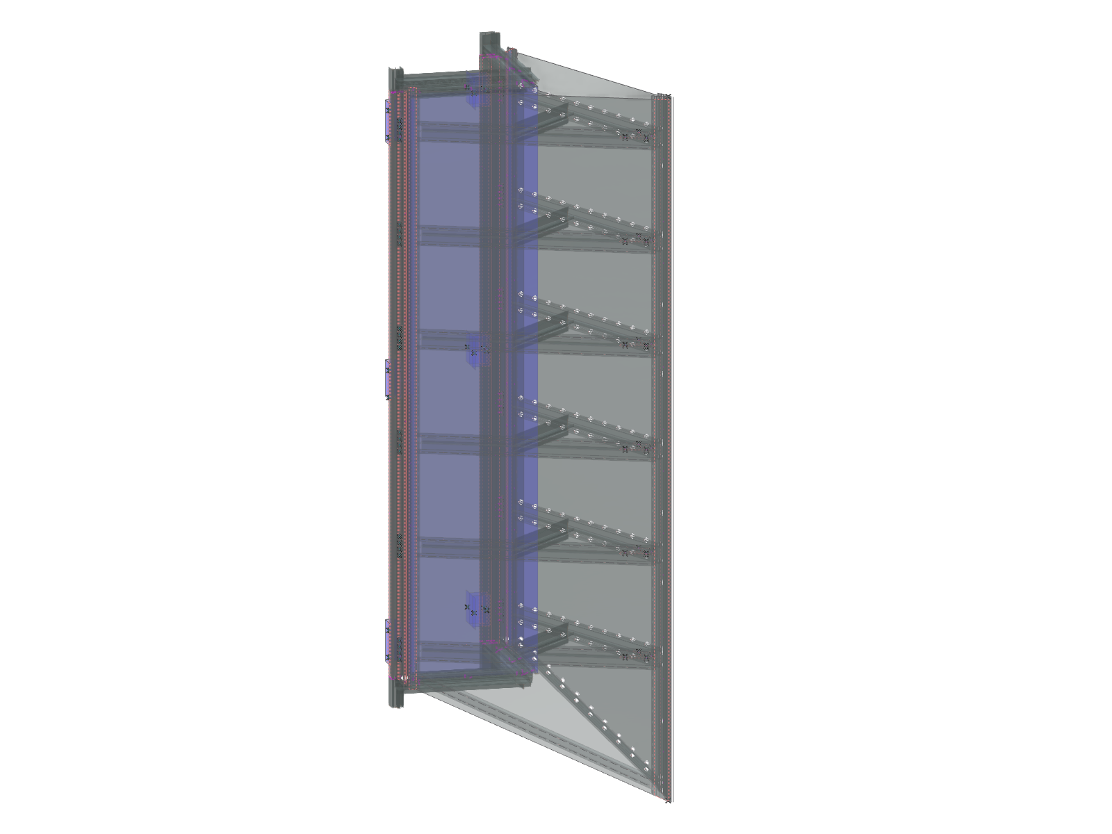 Analyze the structural framework of a facade as an illustrative customer project. Explore this exciting customer project now!