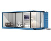 Umgebauter Schiffscontainer