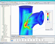 Rohrabzweig - Flächenspannungen