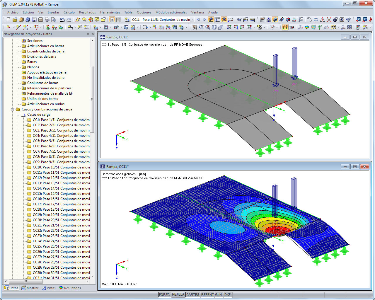 Generierte Lasten in RFEM