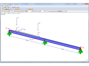 3D-Rendering des Kranbahnträgers