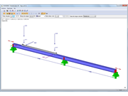 3D-Rendering des Kranbahnträgers