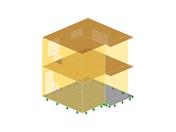 Modelo de construcción de madera