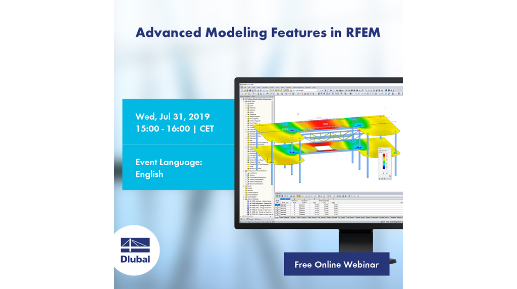 Funciones de modelado ampliadas en RFEM