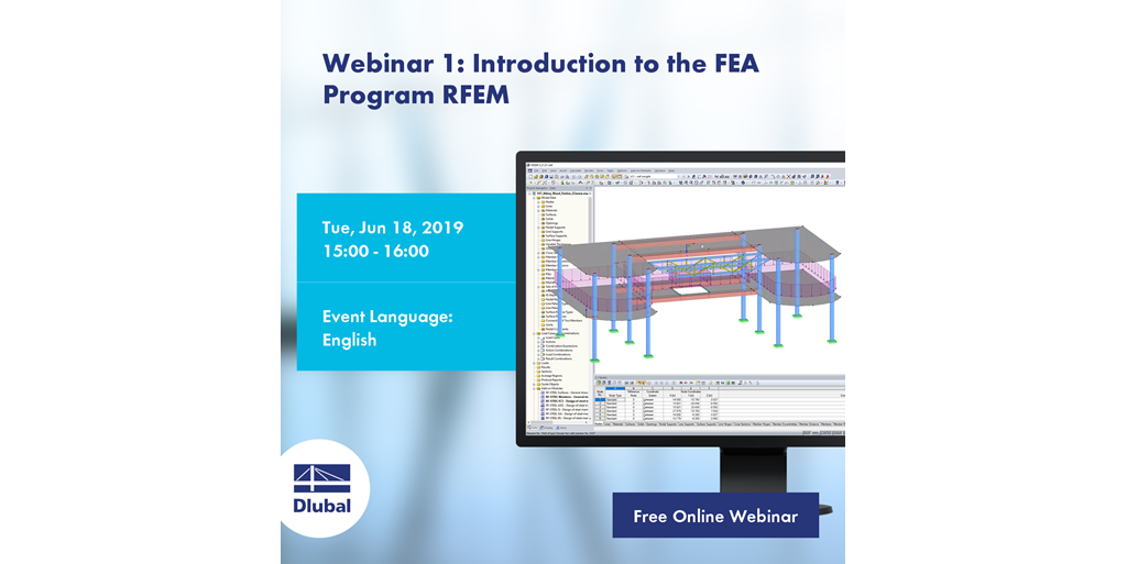 Seminario 1: Introducción al programa de análisis por elementos finitos RFEM (en inglés)
