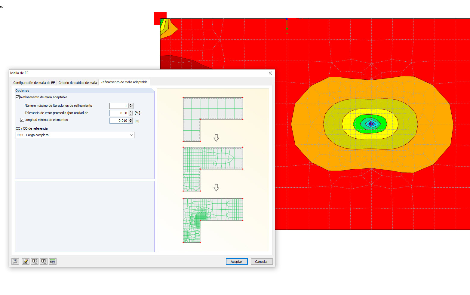 Adaptive Netzverdichtung
