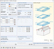 Generar cargas de nieve según Eurocódigo