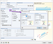 Definition einer Lastausmitte für eine konstante Stablast