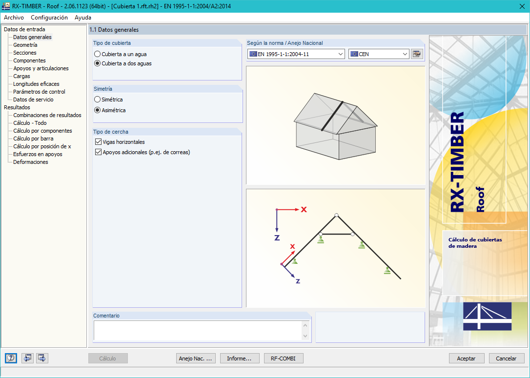 Ventana 1.1 Datos generales