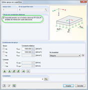 Berechnungsoption für RF-SOILIN in RFEM