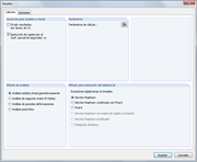 Detaileinstellungen für die Berechnung