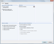 Detaileinstellungen für die Berechnung