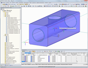 Bloque en RFEM