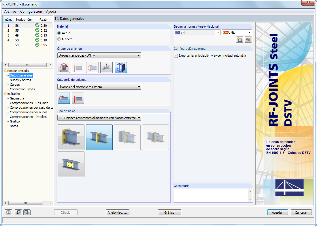 Ventana 1.1 Datos generales