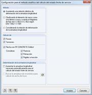 Configuración de detalles