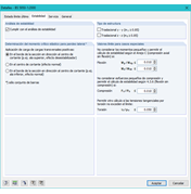 Detaileinstellungen zur Bemessung