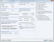 Detaileinstellungen zur Bemessung