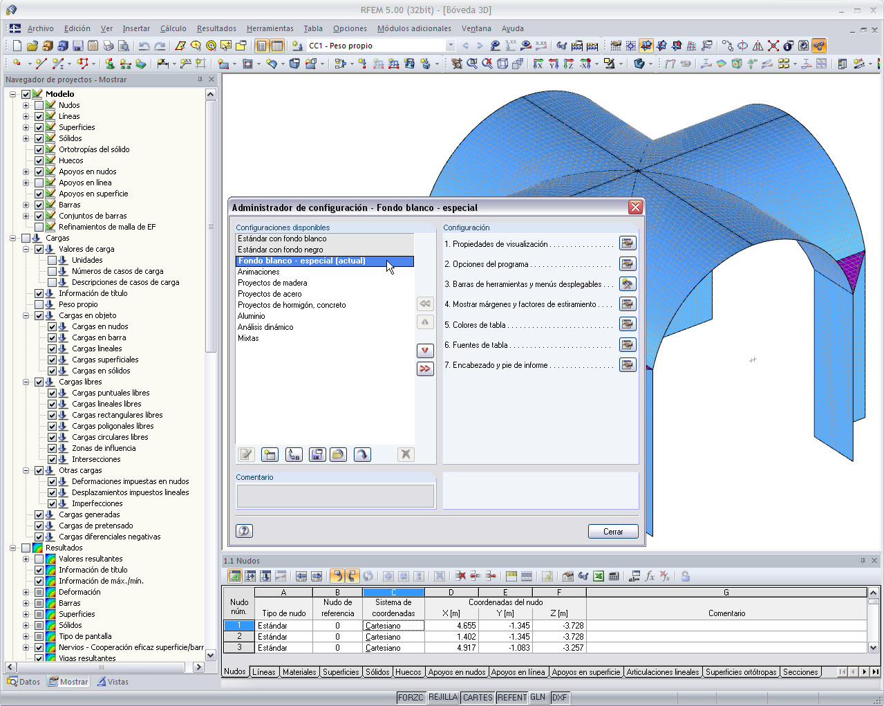 Administrador de configuración