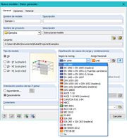 Festlegen der Norm in den Modell-Basisangaben
