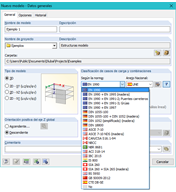 Festlegen der Norm in den Modell-Basisangaben