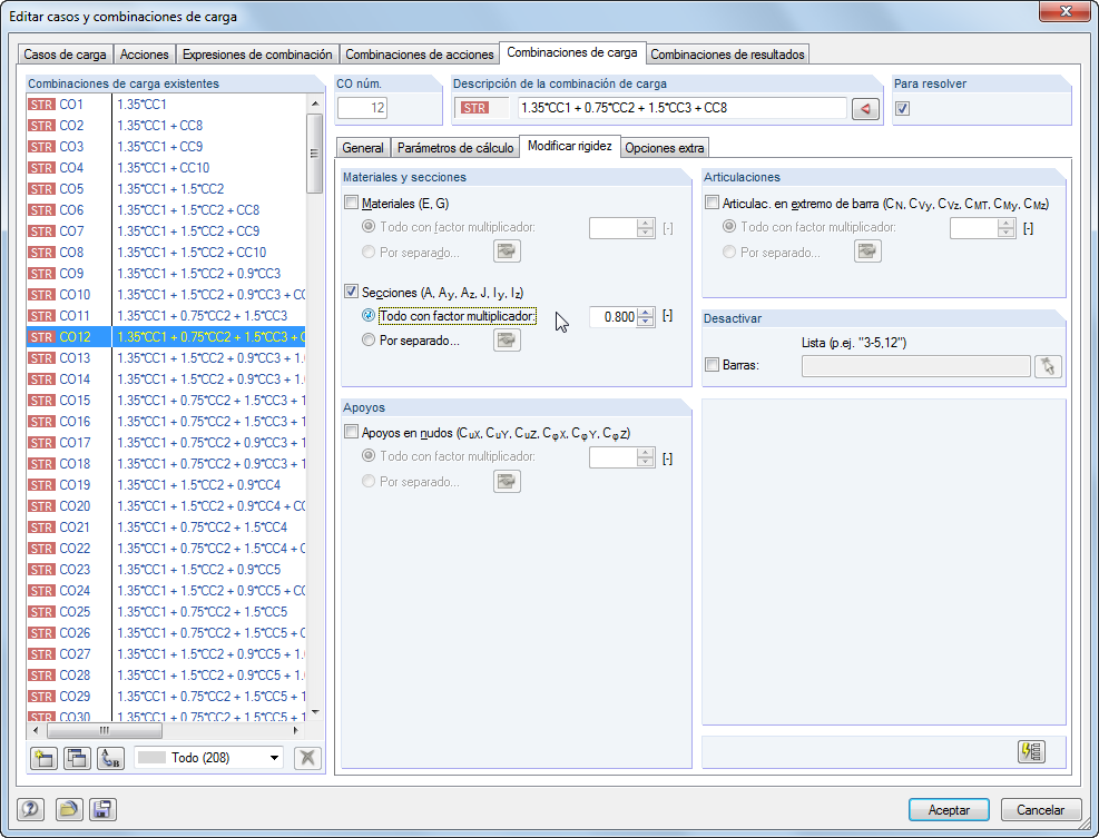 Zuordnung der Bemessungssituationen zu den Kombinationsregeln