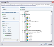 Seriendruck der Ergebnisse