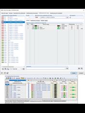 Kombinatorik-Dialog und Tabelle 2.4 Ergebniskombinationen