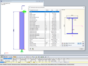 Sección HEA de la viga, S355
