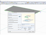 Cuadro de diálogo "Importar reacciones en apoyo como carga"