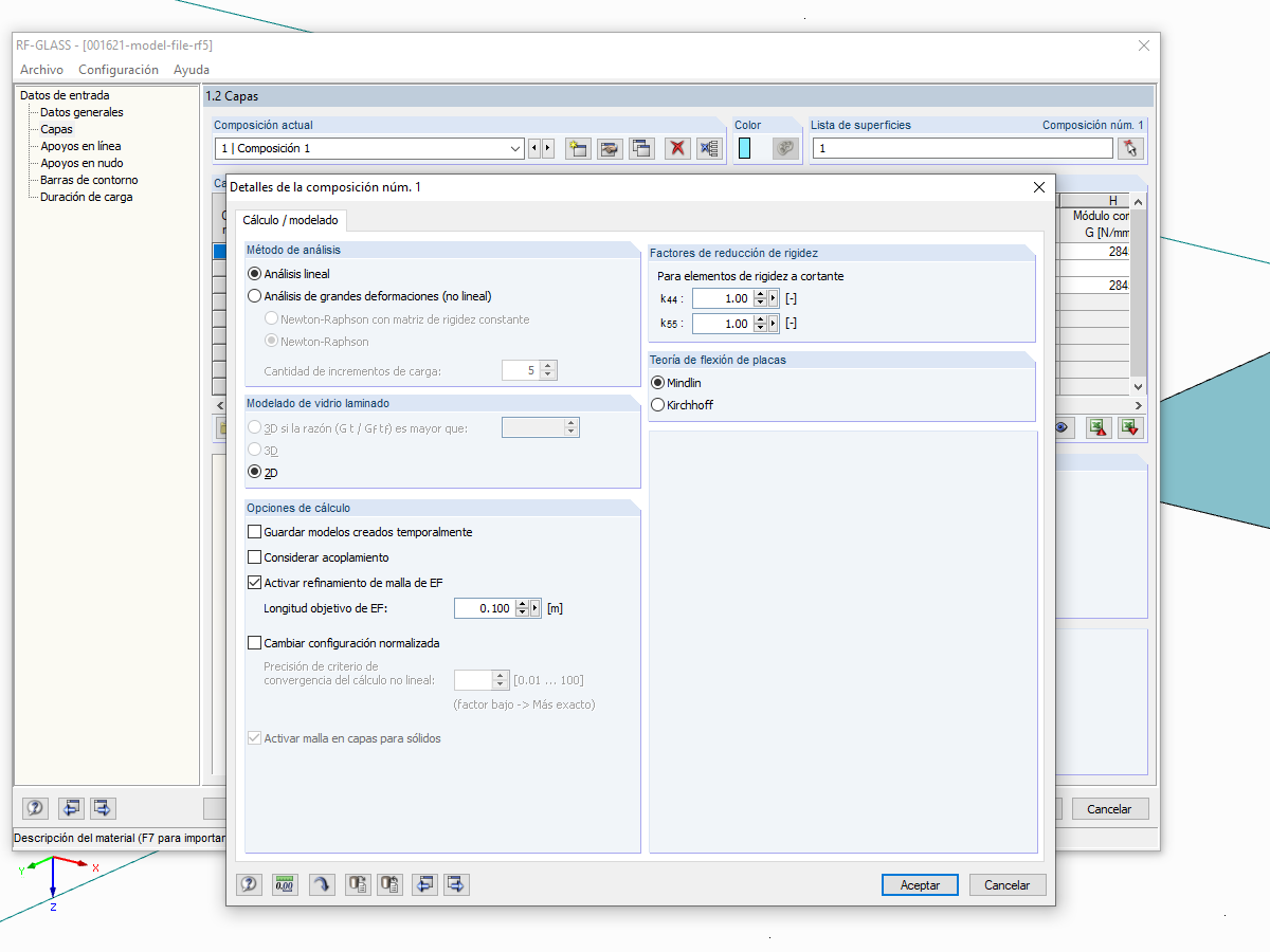 Detalles de la composición