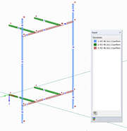 Soporte de antena con todas las barras