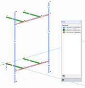 Soporte de antena con todas las barras