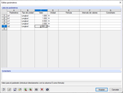 Erstellen der Parameter