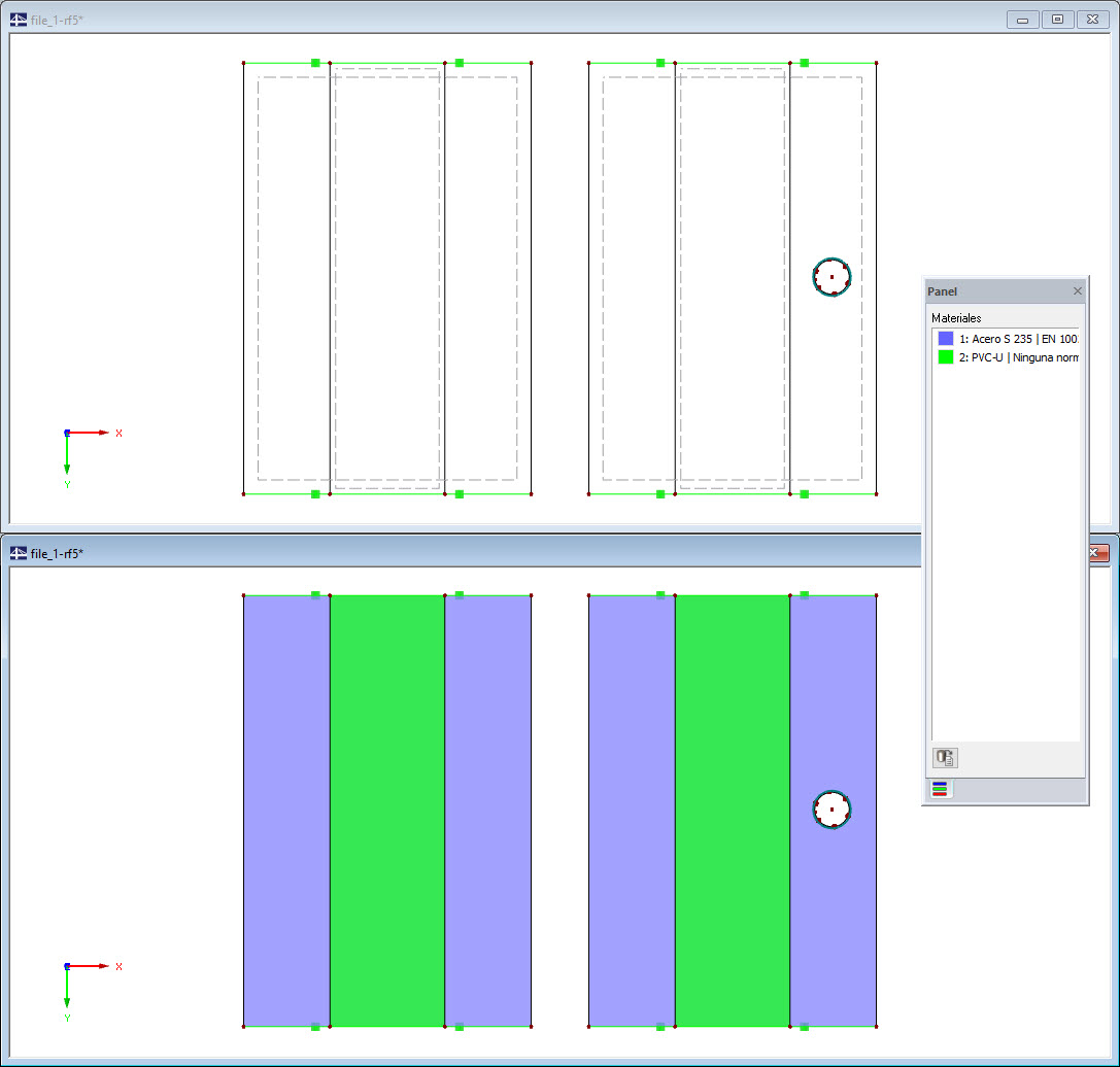Modellierung in einer Ebene