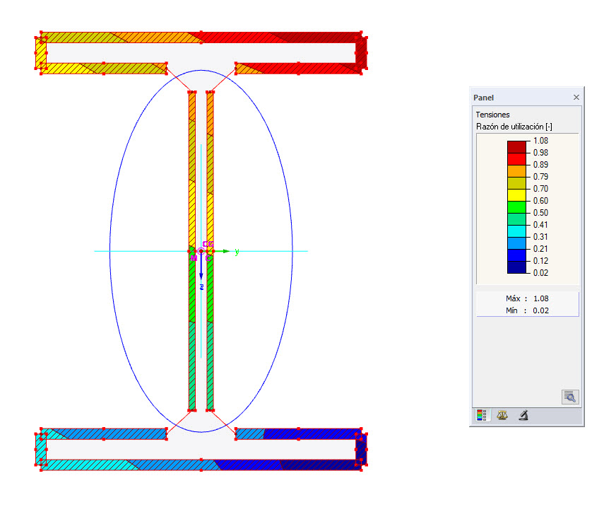 Ausnutzung der Schweißnaht