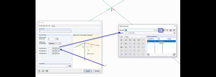 Imagen 02 - Creación de los parámetros "a" y "b"