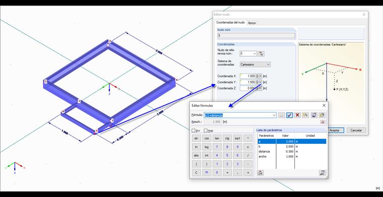 Plataforma parametrizada definida por el usuario