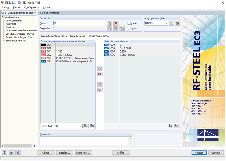 Ventana 1.1 Datos generales