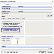 Datos generales de la sección
