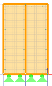 Muro de construcción de panel de madera