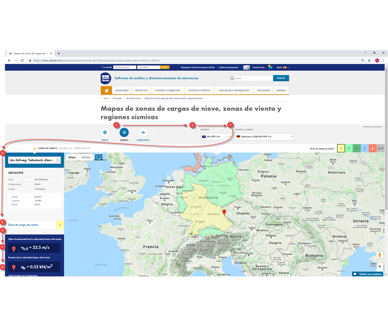 Servicio en línea de Dlubal