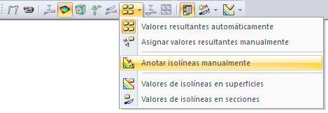 Anotar isolíneas manualmente