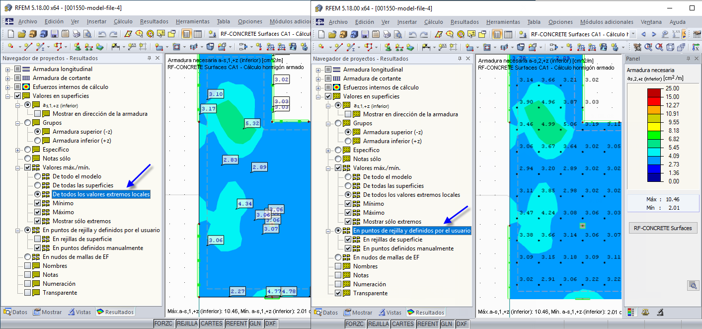 Salida de valores numéricos