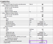 Ergebnisse der Knicklängenberechnung in RF-BETON Stützen