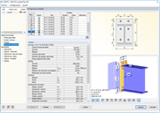 Bemessung der Verbindung mit RF-/JOINTS Stahl - DSTV