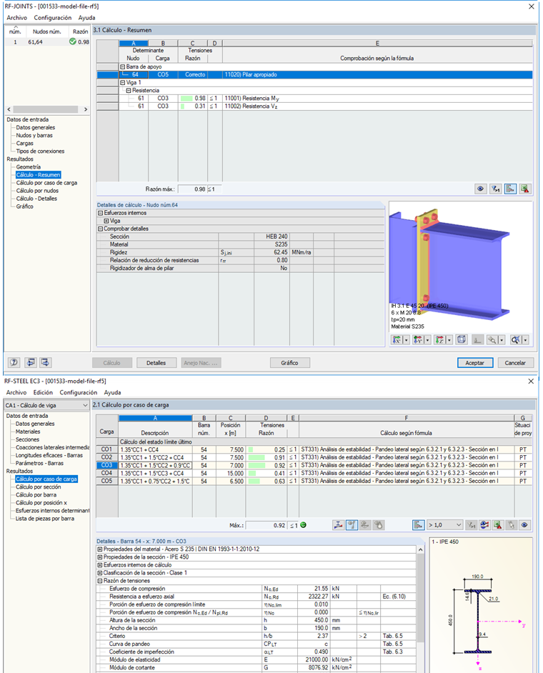 Diseño de vigas y conexiones